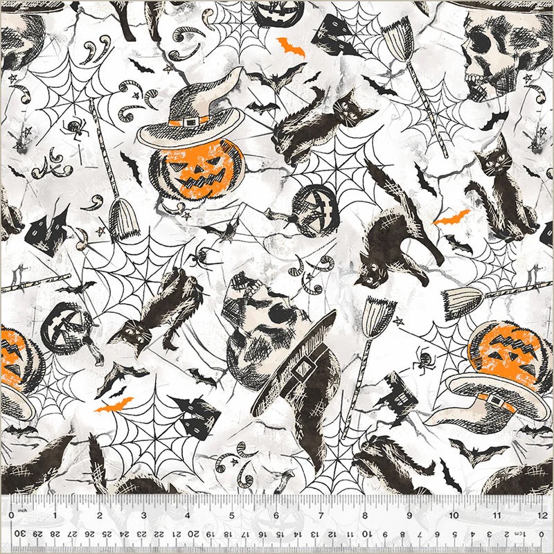 Windham Hallow's Eve 54446 2 Ghost Halloween Night By The Yard