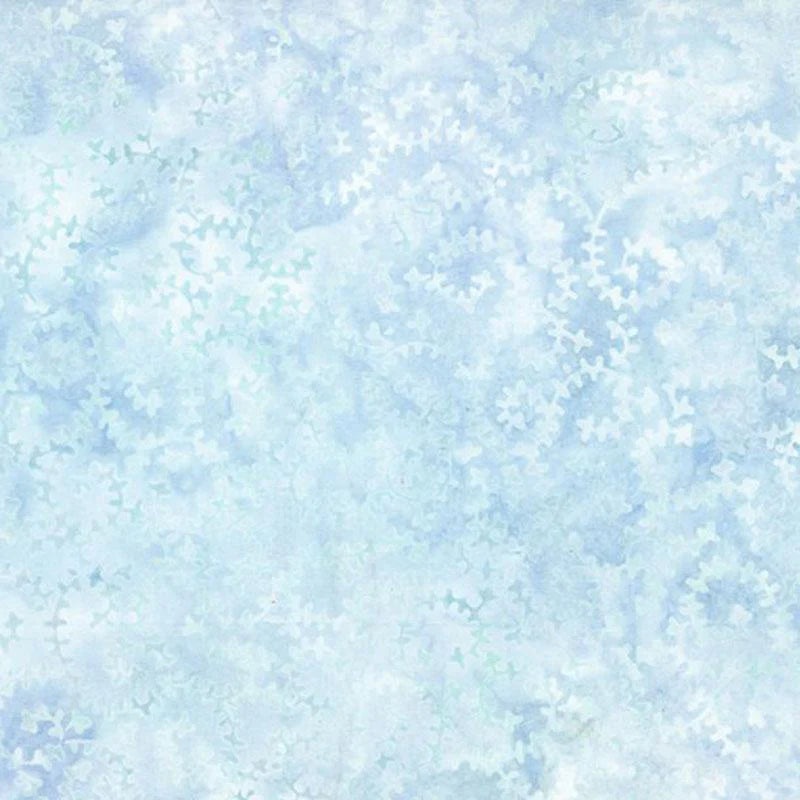 Wilmington Batiks Del Mar 22263 441 Light Blue Diagonal Vine By The Yard