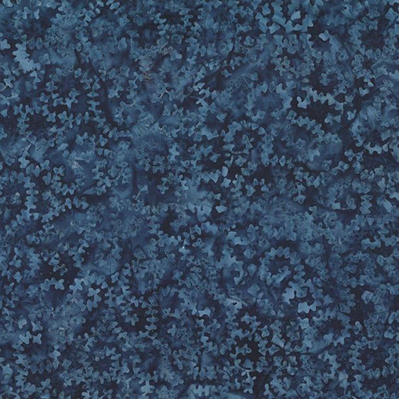 Wilmington Batiks Del Mar 22263 494 Navy Diagonal Vine By The Yard