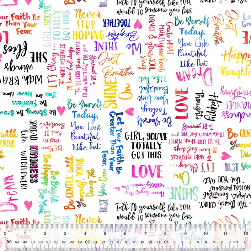 Windham Shine On 54843D 1 Multi Self-Love By The Yard