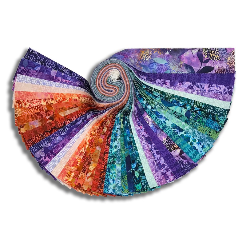 Matt's In The Beginning Pre-Cut 48 Piece 2 1/2 Strips Jelly Roll - Allure