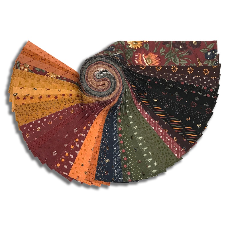 Matt's Moda Kansas Troubles Pre-Cut 40 Piece 2 1/2 Strips Jelly Roll - KT Fusion