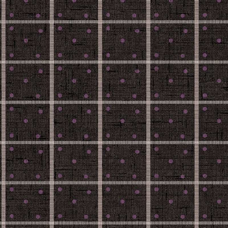 Wilmington Blackberry Bramble 98763 961 Black Dots & Stripes By The Yard