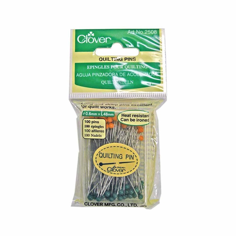 Clover Quilting Pins, 100 - 48mm (1 7/8)