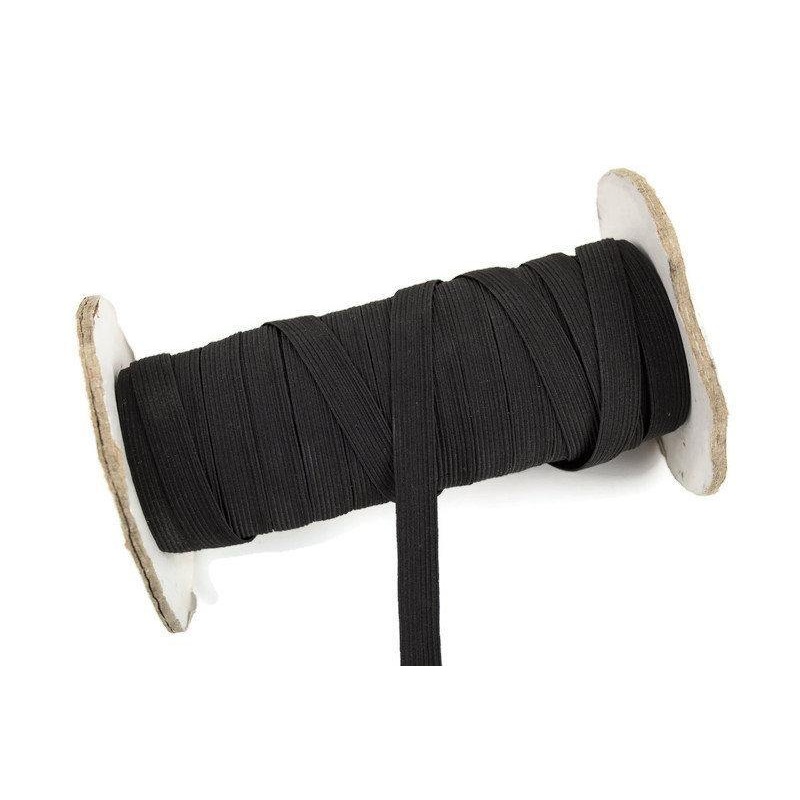 Black 1/2 inch Elastic Trim 10 yards