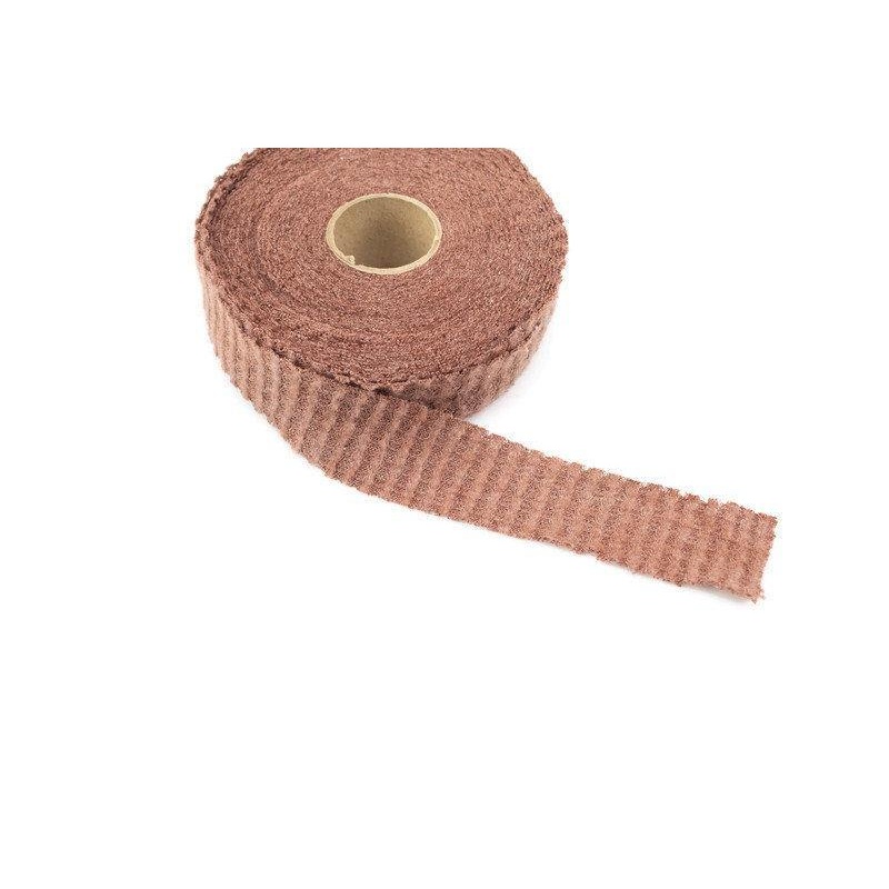 Dark Peach Brushed Waffle Sweater Knit Bias Tape 1-3/8 inches width x 17 yards BST00187