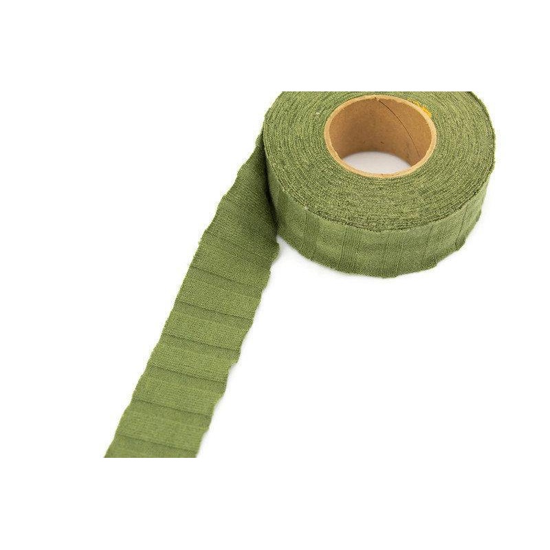Olive Green Bias Tape Rib Knit Fabric 1-3/16 inches width x 10 yards  BST00184