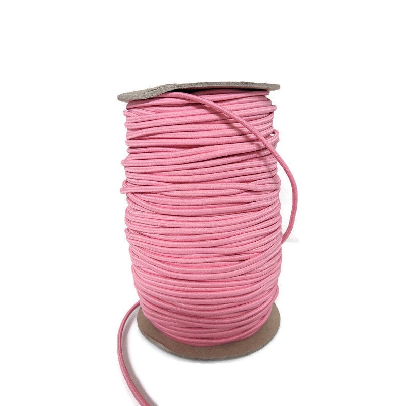 Pink Tubular Elastic Trim Cord Elastic Trim 10 yards ELT00130