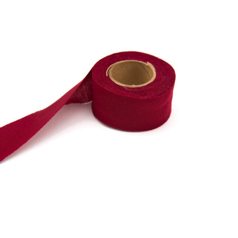Red Bias Tape Tricot Knit Lining 1.25 inches wide x 5 yards  BST00103