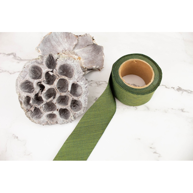 Heather Green Cotton Shirting Bias Tape Binding Tape Trim 7.5 yards