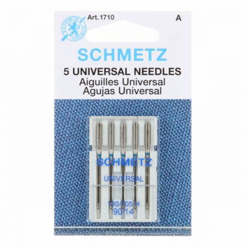 Schmetz 1710 Universal Machine Needles 5-Pack Size 90/14