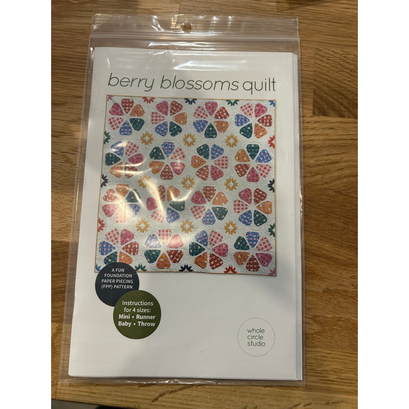 Berry Blossoms Quilt Pattern (Whole Circle Studio)