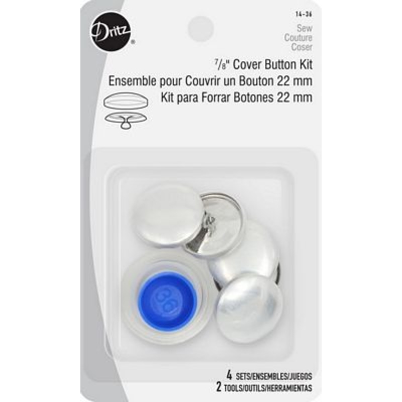 Cover Button Kit 7/8
