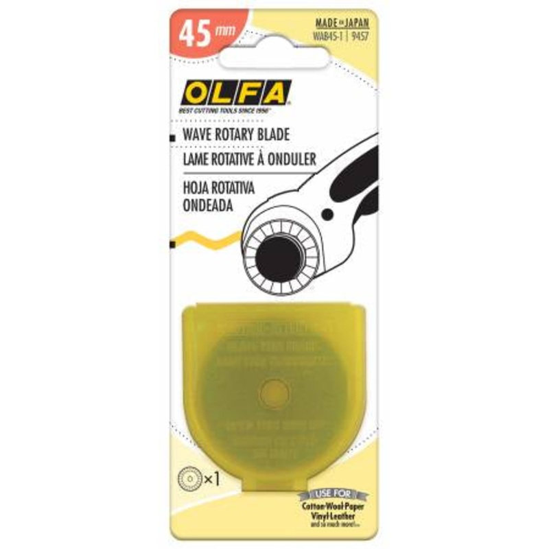 Olfa Wave Rotary Blade 45mm