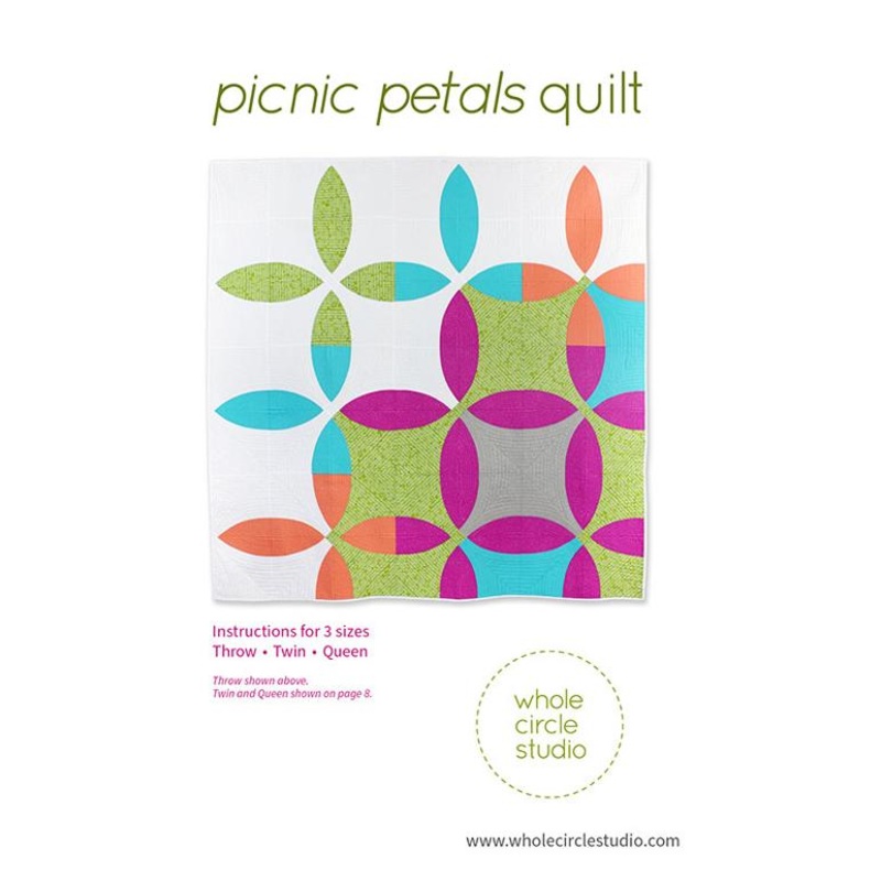 Picnic Petals Quilt Pattern (Whole Circle Studio)