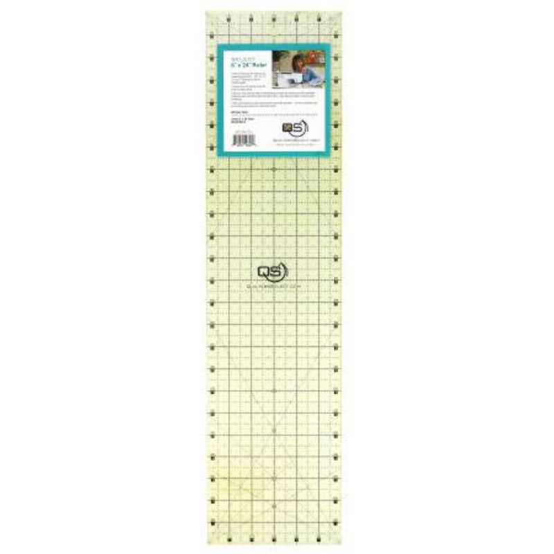 Quilters Select Non-slip Ruler 6 x 24