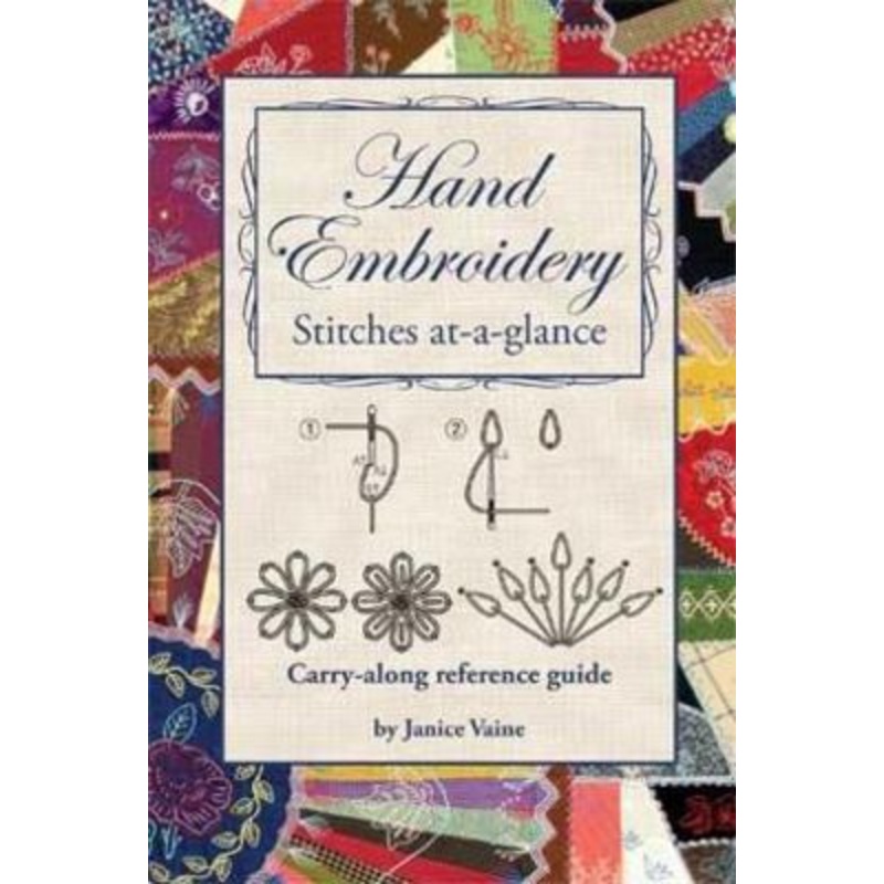 Hand Embroidery Stitches at a Glance