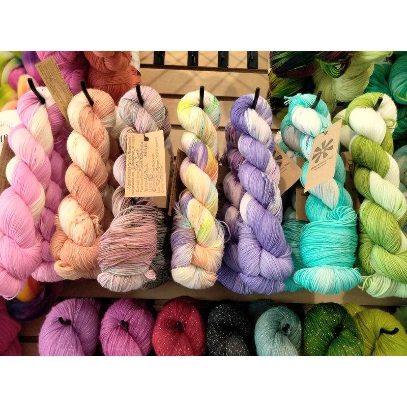 Sister Ananse Summer Splash Superwash Merino/Nylon Fingering