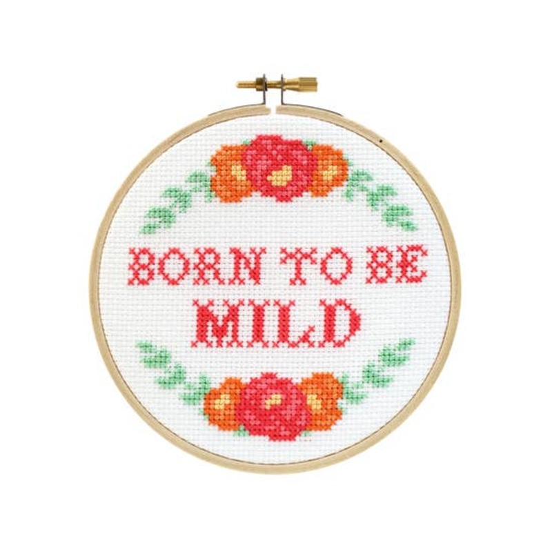 Born To Be Mild Cross Stitch Kit