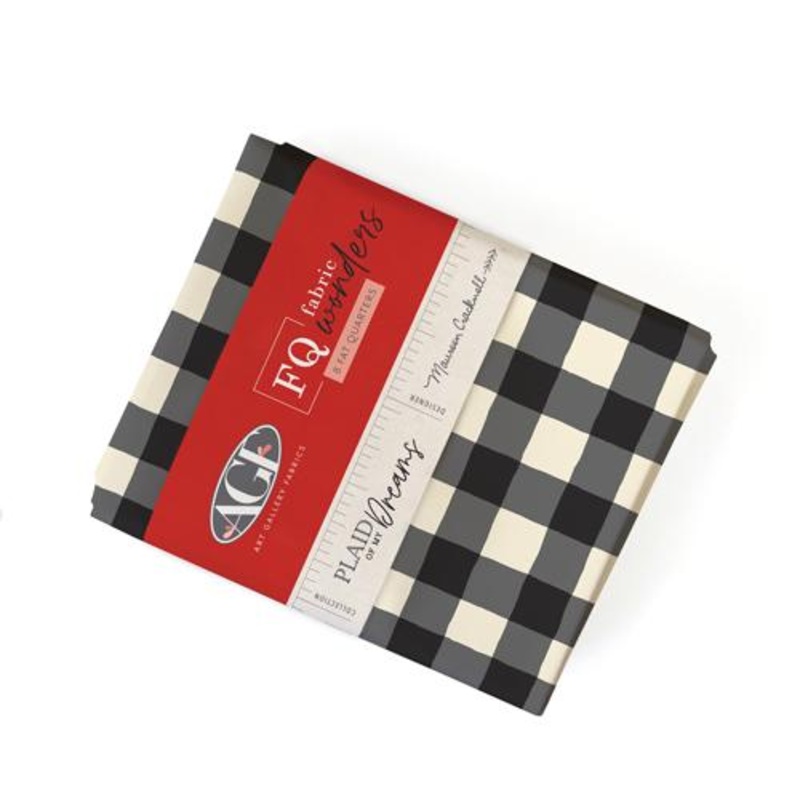 AGF Plaid of My Dreams, FQ Bundle