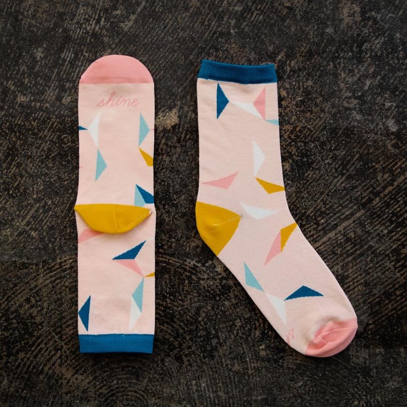 Tangrams Socks-One Size Fits Most