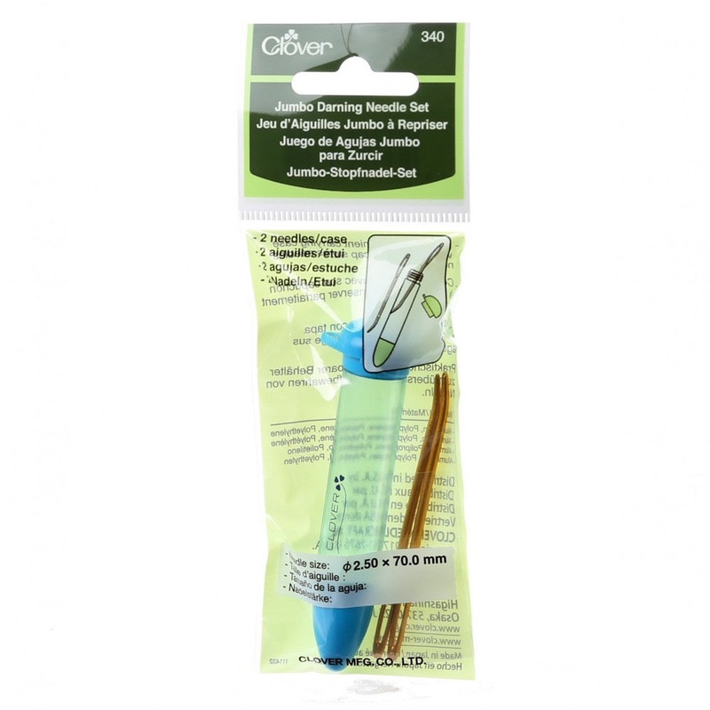 Jumbo Bent Darning Needles with Chibi
