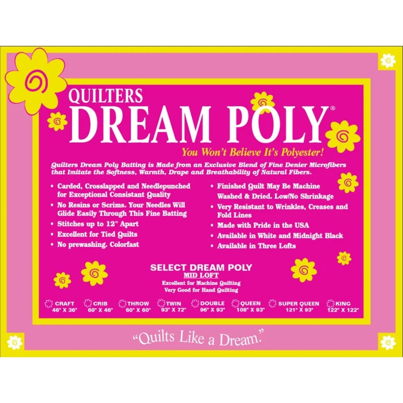 Quilters Dream Poly Select, 92 wide