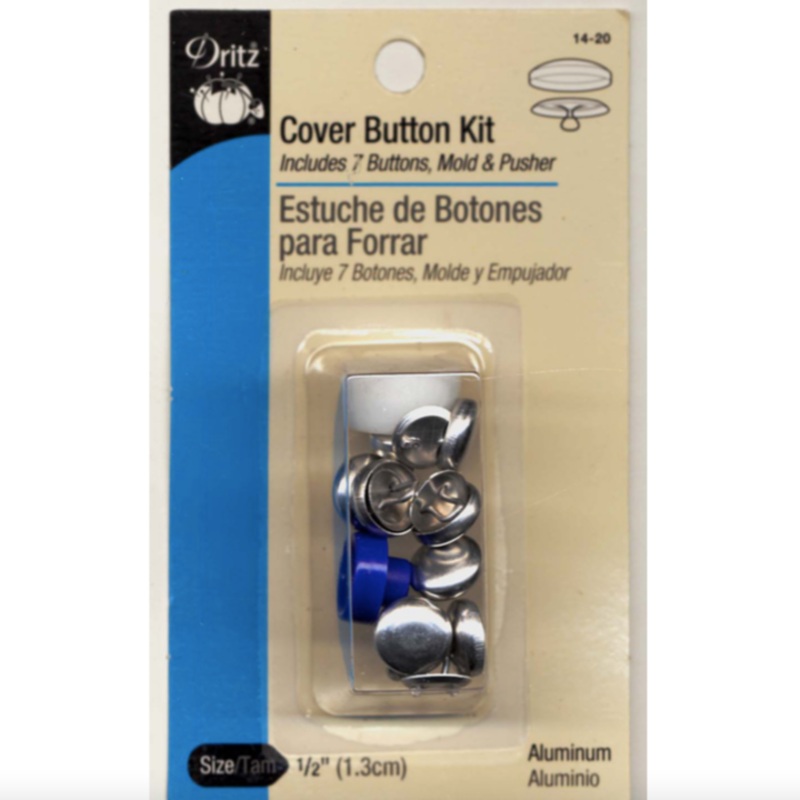 1/2 Cover Button Kit