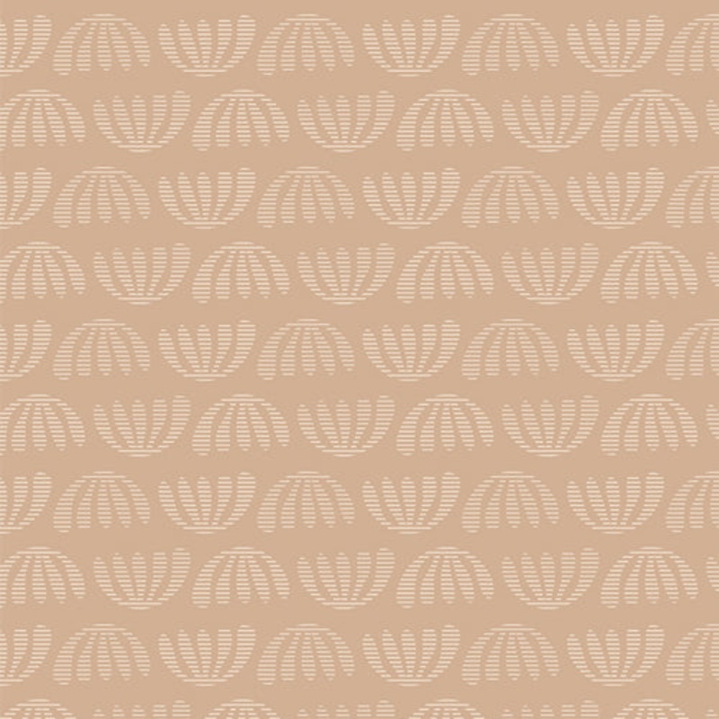 AGF Duval; Boho Leaves, Pearl-1/4 Yard