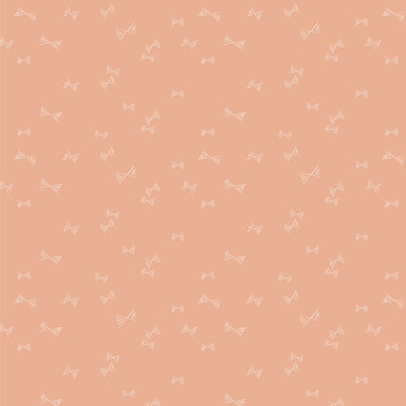 AGF Fanciful; Flights of Fancy Peach, 1/4 Yard