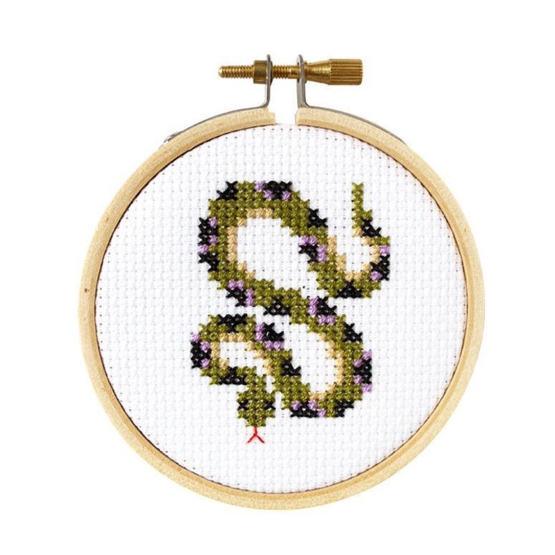 Mini Snake Cross Stitch Kit