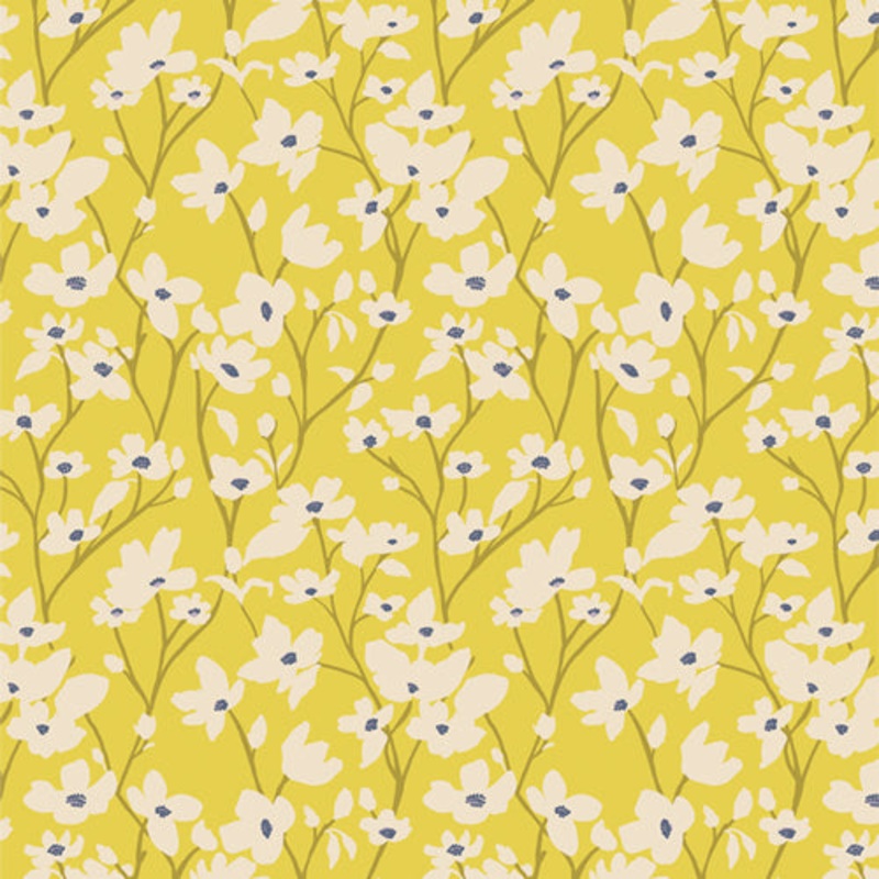 AGF Fresh Linen; Dogwood Sunlight, 1/4 yard
