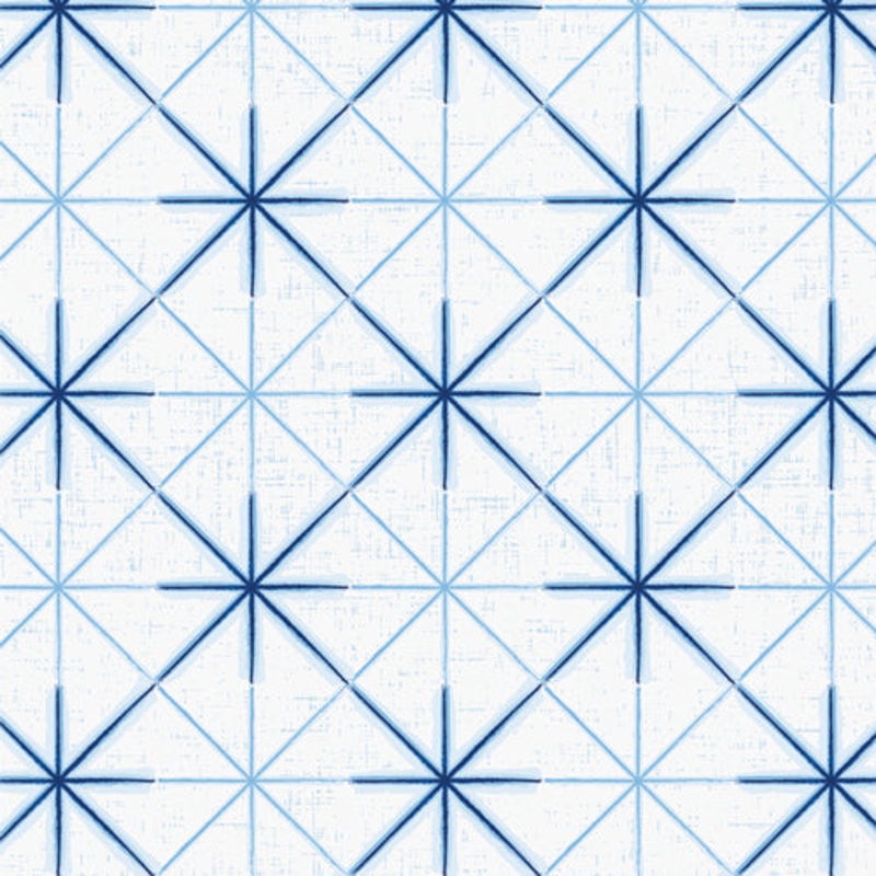 AGF InkPerfect; Itajime Blocks, 1/4 yard