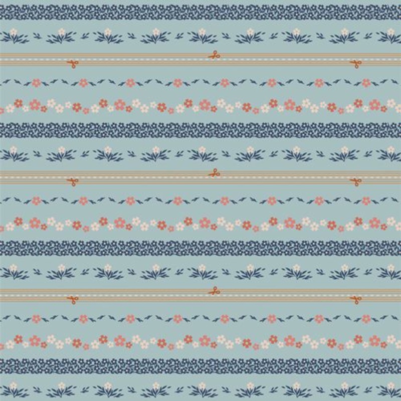 AGF 2.5 Edition - Ditsy Chain Bound Sky, Binding Fabric, 2.5 strips