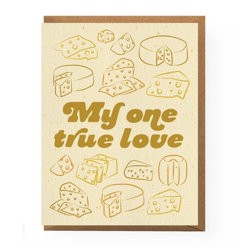 True Love Cheese Card