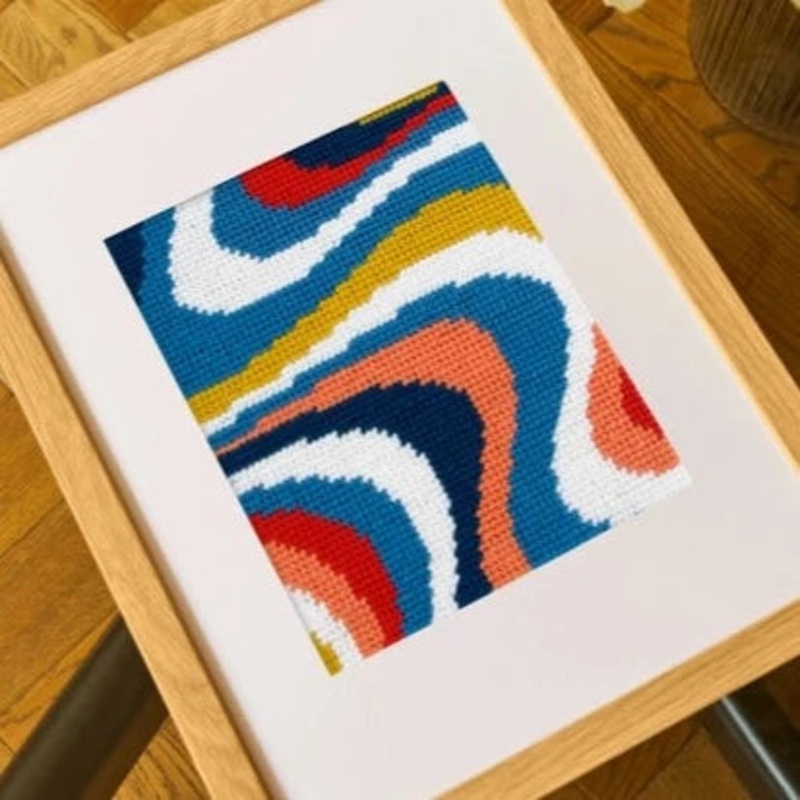 DMC Designer Needlepoint Tapestry Kit - Wave