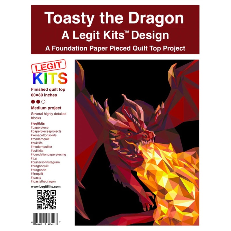 LEGIT KITS, Toasty the Dragon Pattern