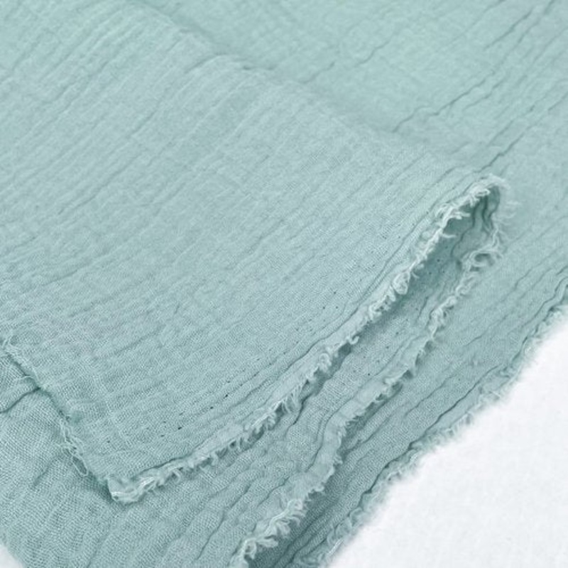 Zola Organic Double Gauze - Mint, 1/4 yard