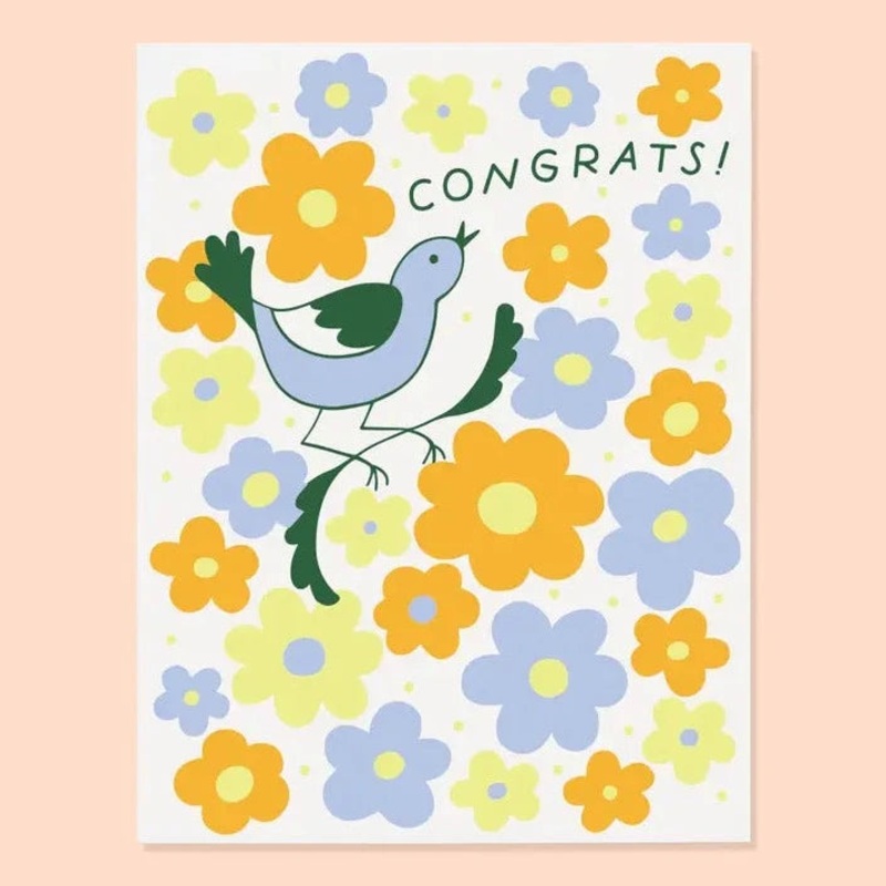 Bird Congrats Card