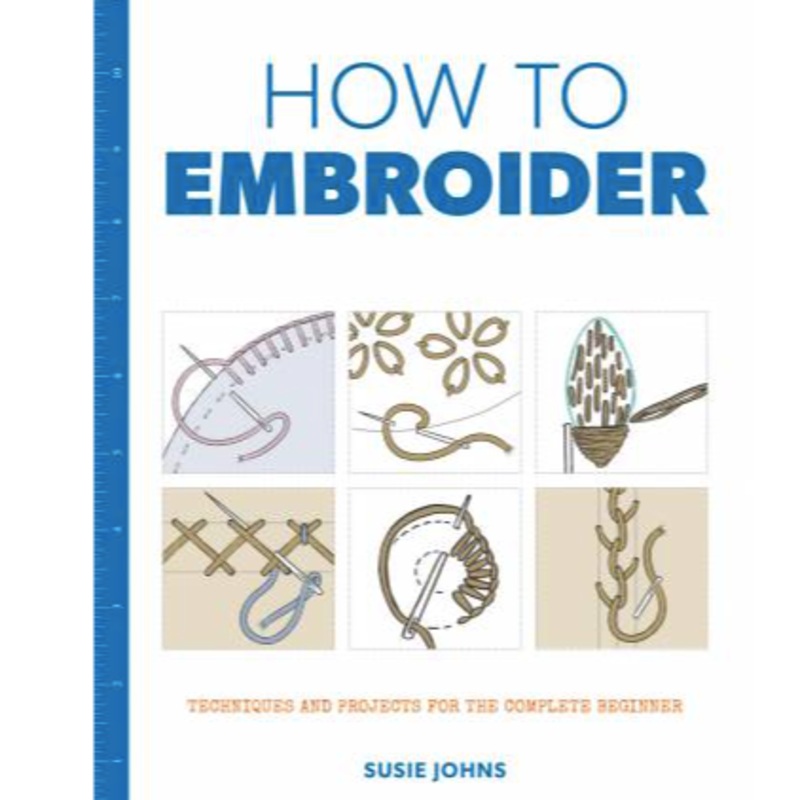How to Embroider Book
