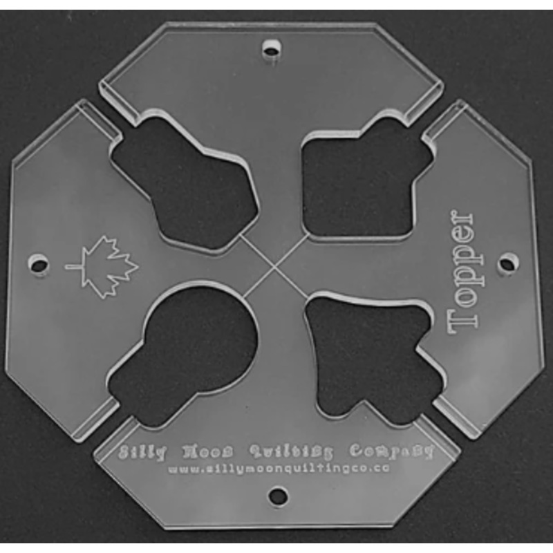 Silly Moon Ruler, Topper, 1/8