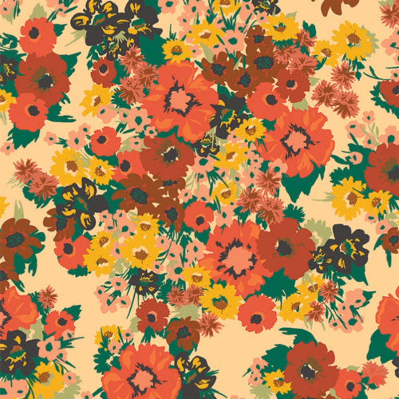 AGF Hazelwood; Wild Flora Sunlight, 1/4 yard