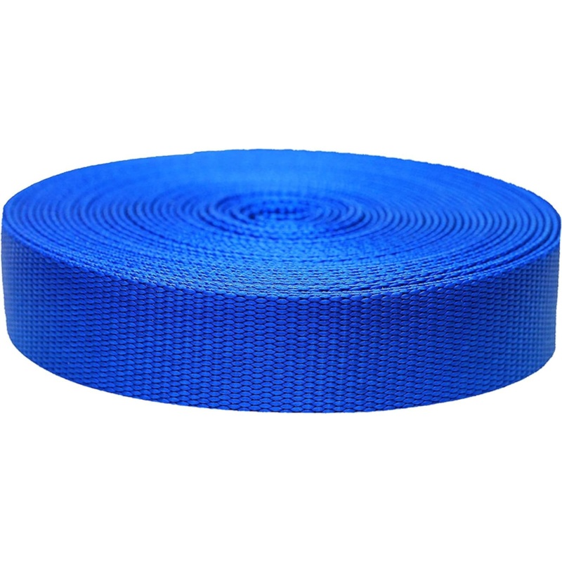 1.5 Poly Webbing - Pacific Blue