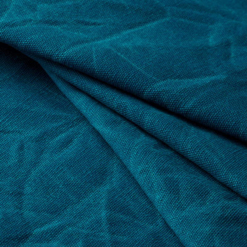 Waxed Army Duck Canvas-Mosaic Blue