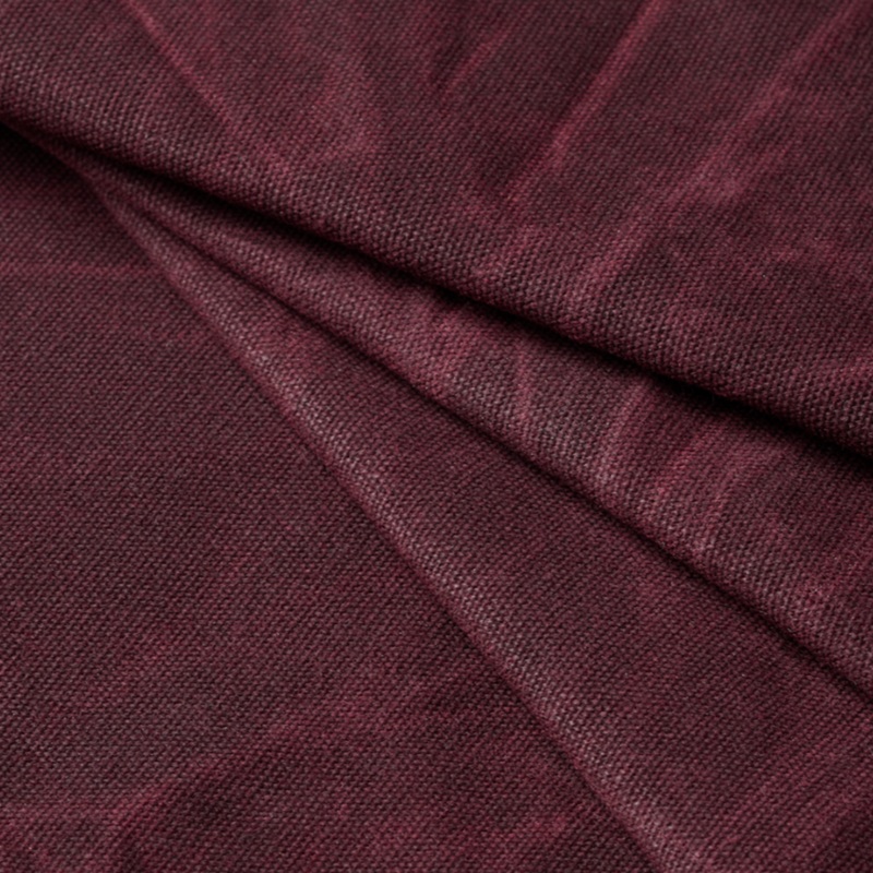 Waxed Army Duck Canvas-Oxblood