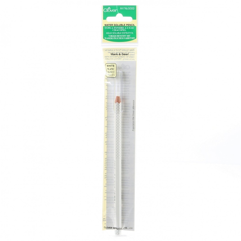 White Water Soluble Pencil