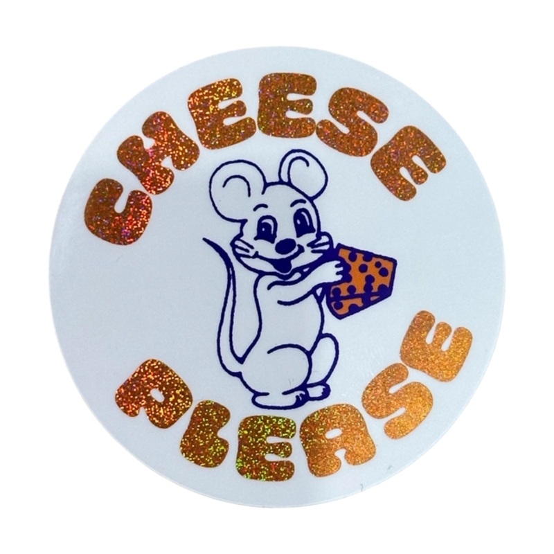 Cheese Please - Vinyl Sticker
