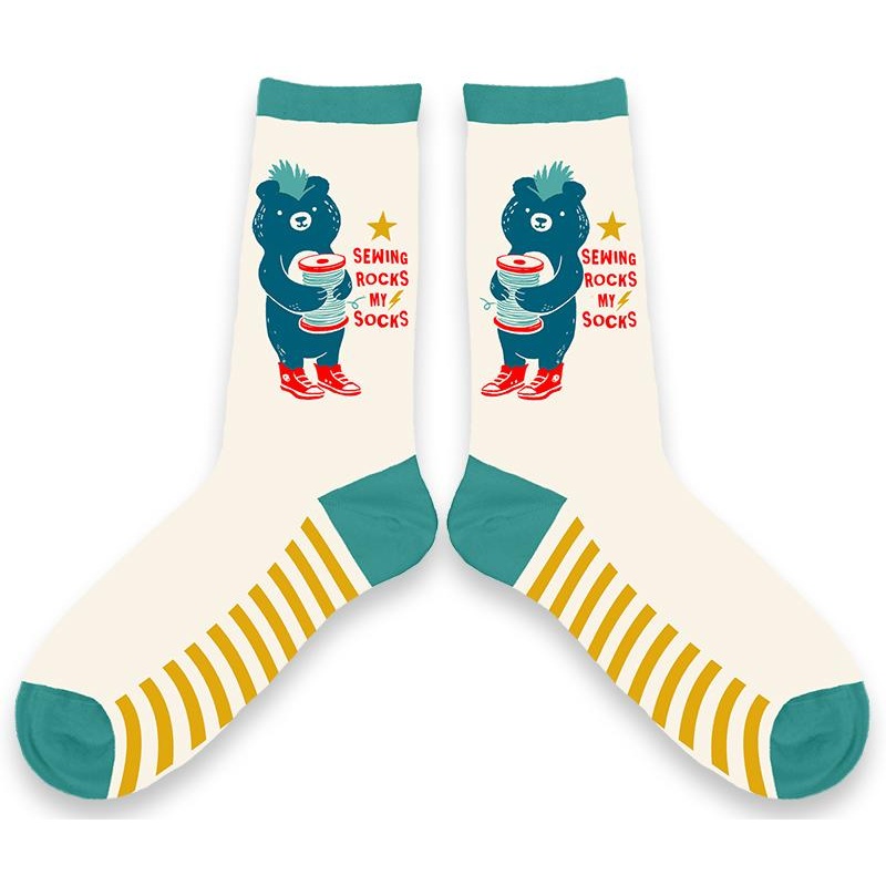 Sewing Rocks Socks