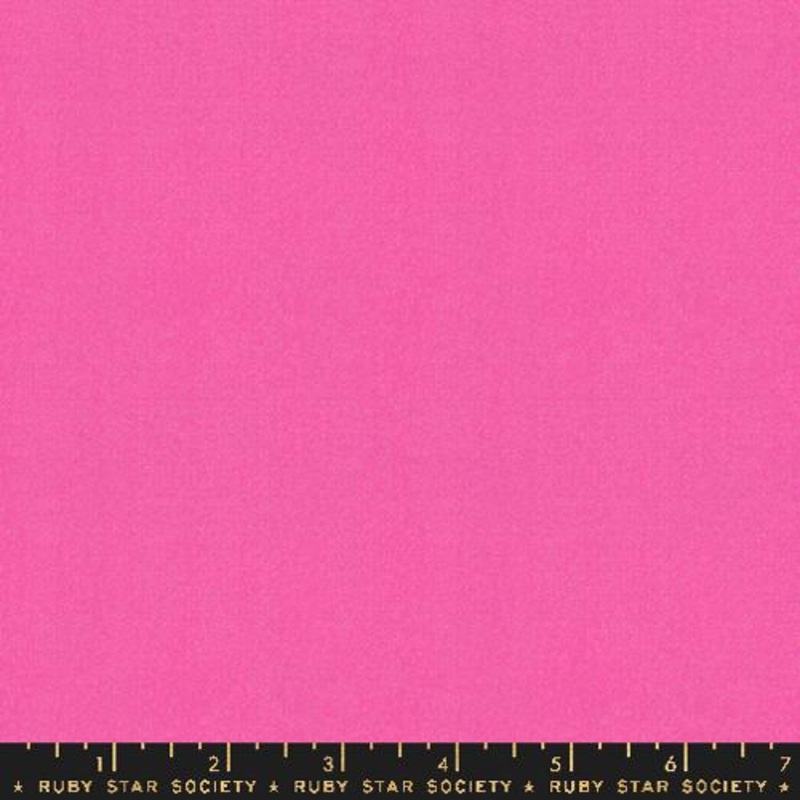 Warp & Weft Hue Crossweave by Ruby Star Society in Vibrant Pink