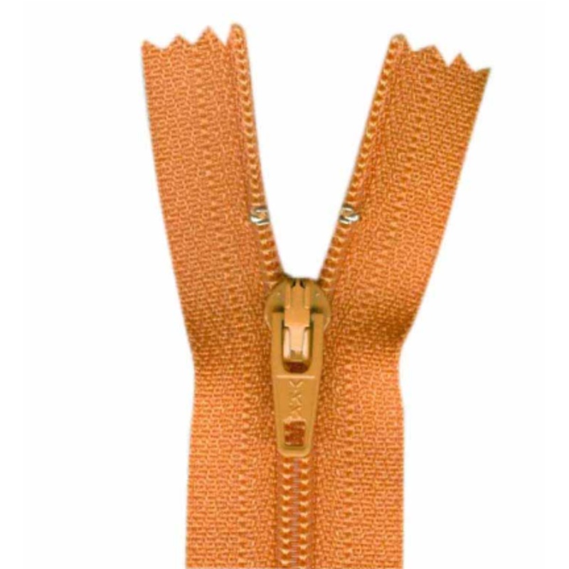 Costumakers All Purpose Zipper - 9 inch, Closed End - Copper